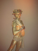 body painting/Human statues