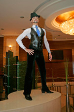 body painting/Human statues