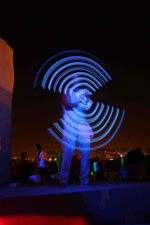 LED & Fire performer