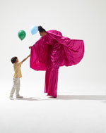 stilt walking