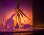 stilt walking